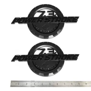 Emblem Badge Set, Truck Accessories for 1999-2003 F250 F350 7.3L Powerstroke International Car Exterior Stickers