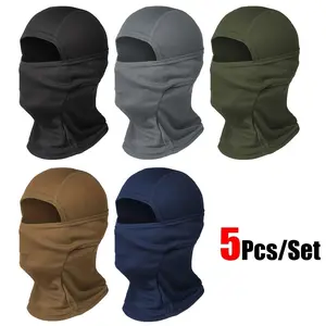 5pcs Unisex UPF 50 Sun Protection Full Face Neck Cover Breathable Multi Functional for Outdoor Sports Cycling Motorcycling Skiing Hiking Running Fishing Helmet Motorcycle Textile Material Hand Washable