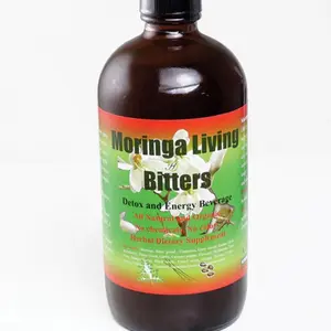 HERBOGANIC Moringa Living Bitter 16oz Fitness Dietary Healthcare Natural