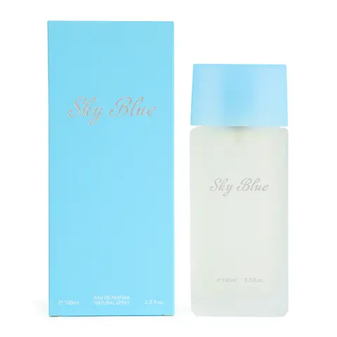 Sky Blue Eau de Parfum Natural Spray Perfume for Women 100ml/3.3.fl.oz. - Women's Fragrance