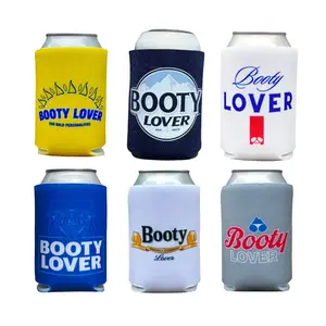 "B00TY BUNDLE" Funny Parody Beer Koozie Pack – 6 Funny Can Coolers including Parody of Bud Light, Busch Light, Modelo, Coors, Twisted Tea & Michelob – 12oz Sleeve Set for Beach, Boat, BBQ Insulated Beverage Drinkware Drink Tumbler Bottles
