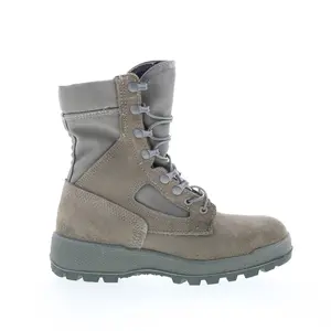 McRae AF Temp Weather Made In USA 6AFG Mens Green Suede Tactical Boots