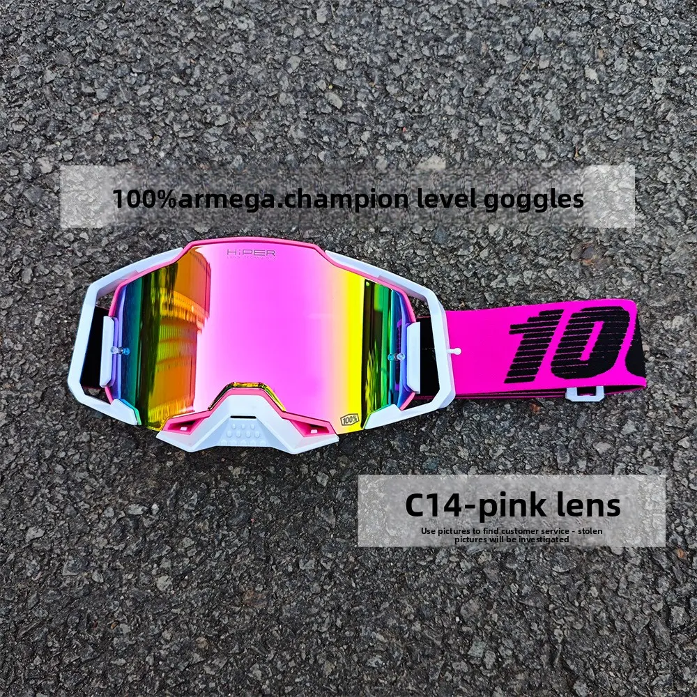 Off-Road Motorcycle Goggles, Dust-Resistant Eye Protection for Outdoor Riding, Skiing, and SCVCN Riding
