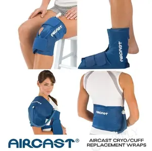 Aircast Cryo Cuff IC Replacement Wraps - Anatomically Designed for Adult & Pediatric Use - Reduces Swelling & Pain - Certified OEM Parts