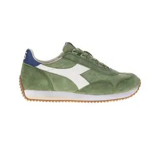 diadora Mens Equipe Suede Sw Lace Up Sneakers Shoes Casual - Green