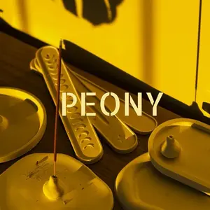 Peony Handmade Incense burner / Incence Holder