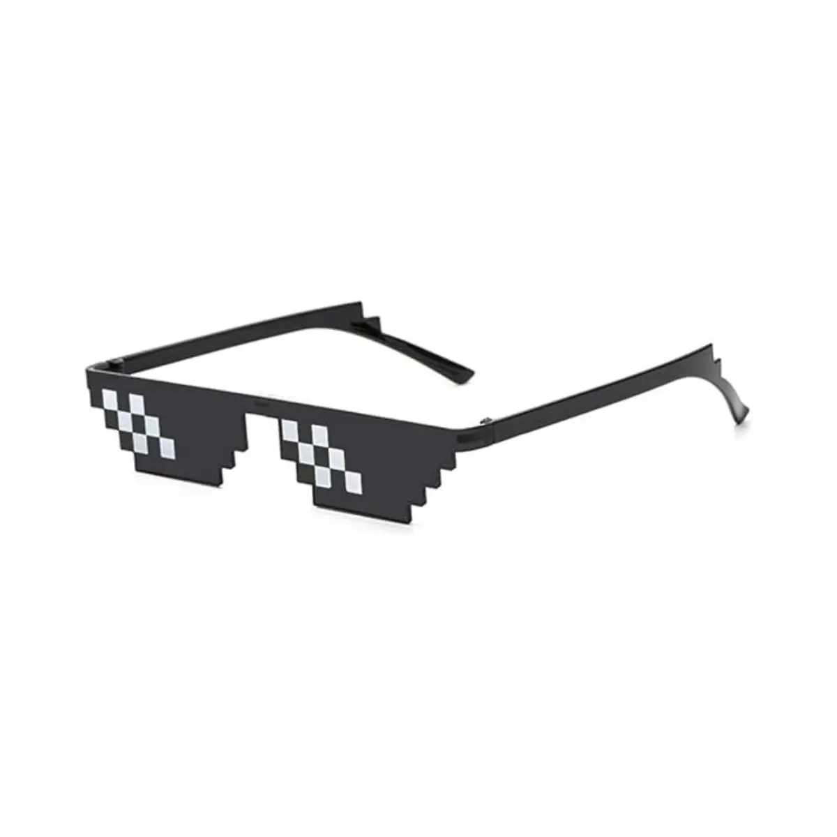 Pixelated Thug Life Sunglasses MLG Meme Glasses Party Costume Shades for Halloween