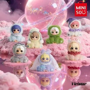 MINISO Vivistar Daily Life Series Figurines | Cute Collectible Desk Decor | Holiday Gift for Anime & Kawaii Lovers | Adorable Ornament for Home & Office#Summervibes