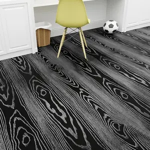 Wood Grain Pattern Vinyl Floor Sticker, Waterproof Self Adhesive Floor Sticker, Floor Decorative Sticker for Home Living Room Bedroom Kitchen
