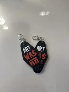 Terrifier Horror Movie keychain - Art The Clown keychain- Dark Decor - Terrifier Bust - Scary Clown Collectible- hollowen kaychain