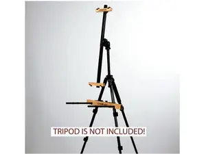 Lightweight Artist Easel and Palette Holder by LederEasel. Best for Plein Air and studio painting. Great for oils, watercolors and pastels.