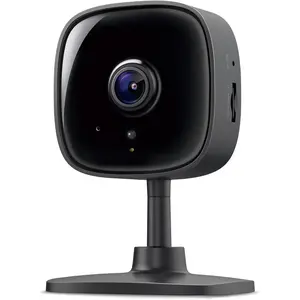 1080P Indoor Security Camera for Baby Monitor, Dog Camera w/Motion Detection, 2-Way Audio Siren, Night Vision, Cloud & SD Card Storage, Works w/Alexa & Google Home (Tapo C100)