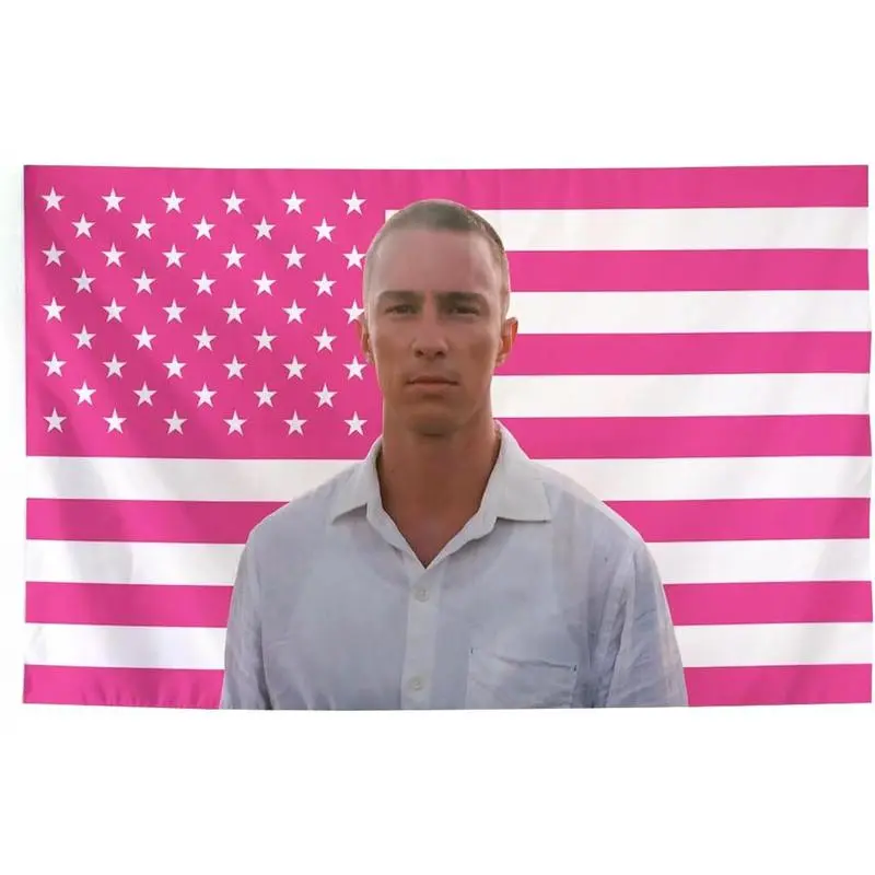 Drew Starkey Rafe Cameron Watercolour Print Strong Blush Pink Light Linen-Cotton Wall Tapestry, Glam Home Decor, Hand Wash Safe College Dorm Indoor Decorative Accent, Home Decor Supplies, Rectangular Sizes