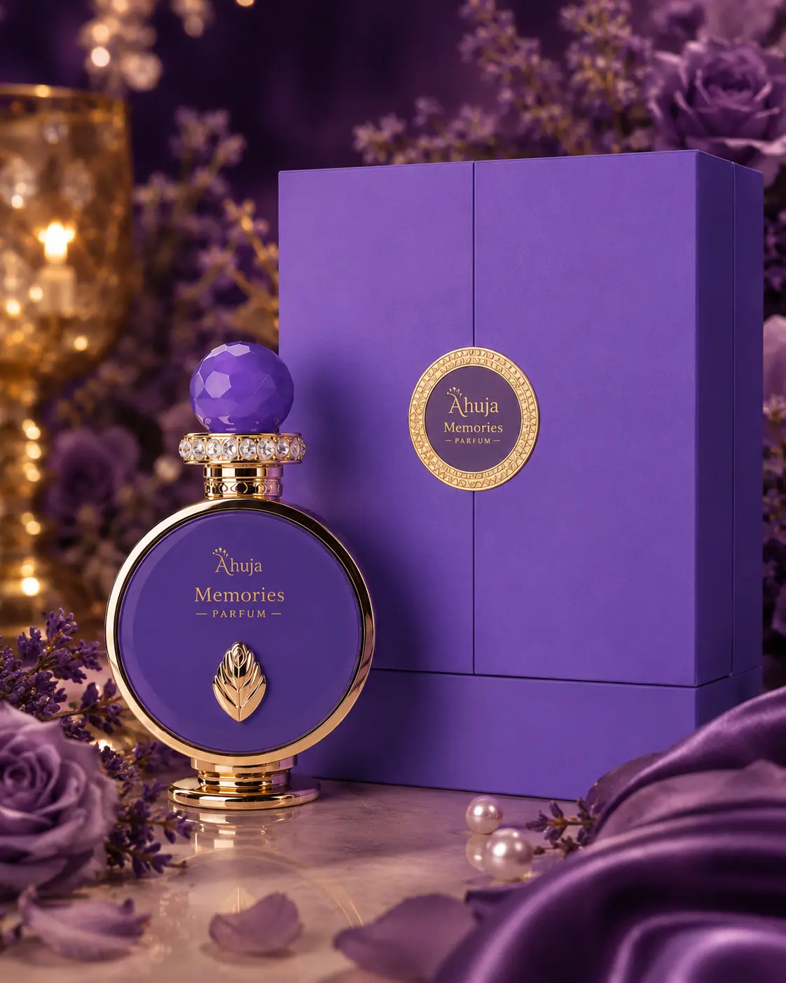 Ahuja Memories Parfum 100ml | Luxury Women's Perfume | Long Lasting Floral Fragrance | Eau de Parfum