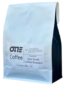 Due South Coffee Roasters One Coffee Net Wt 1 lb Perfect Blend for Maximum Performance & Peak Mental Clarity Roasted Beans for Energy & Focus