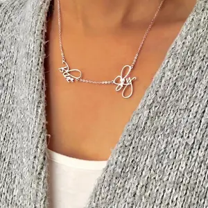 AS201 Multiple Name Necklacefor Mom Gift