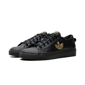 Nizza Trefoil WMNS "Carbon Black Gold" H01129