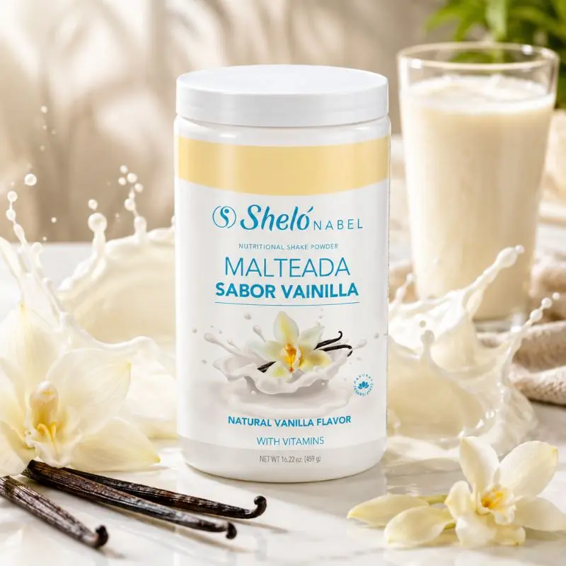 Sheló Nabel Vanilla Nutritional Shake Powder | Vanilla Flavor | With Vitamins