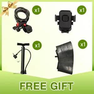 【FREE GIFT】Movcan 4-Piece Accessory Set: Lock, Pump & Phone Holder + Free Spare Inner Tube