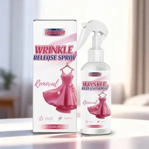 Jakehoe Wrinkle Removal Spray for Clothes, Easy to Use for Various Fabrics, Perfect Travel Essential for Business Trips