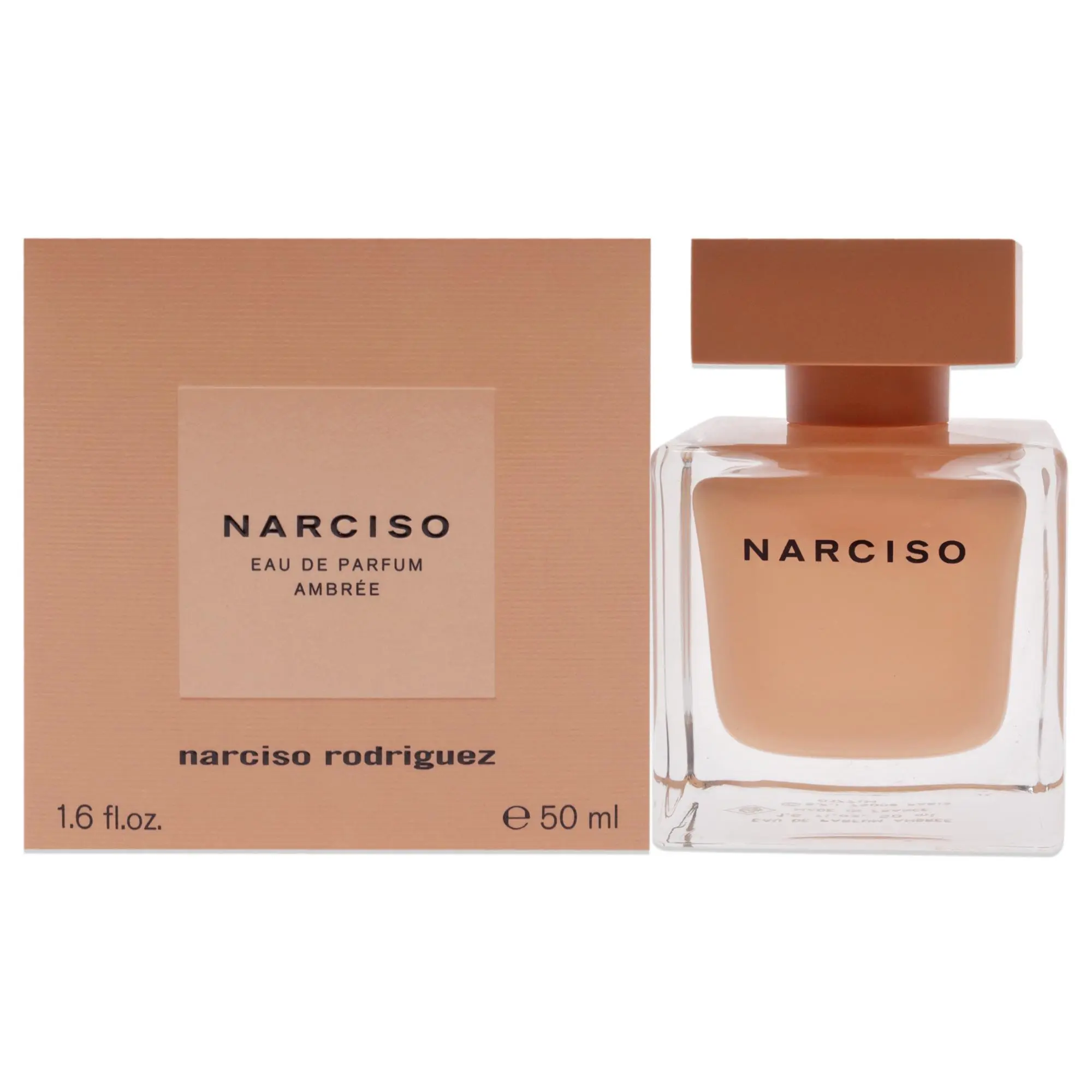 Narciso Ambree EDP Spray by Narciso Rodriguez for Women - 1.6 oz (1 to 1.9 fl oz), 50 ml Bottle, Minimalist Design, Personal Indulgence, With Box, Single Bottle