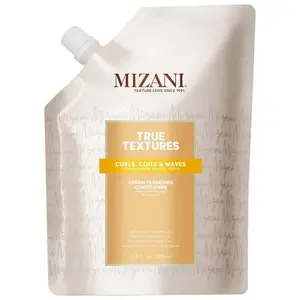 Mizani  True Textures Cream Cleansing Conditioner based curl gugo shampoo pigmented substance hair for men care free scalp easy monday nourish