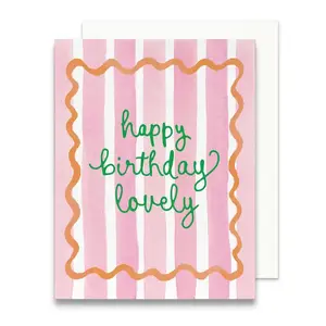 Happy Birthday Lovely Greeting Card