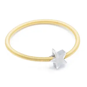 DIA Silver Star Charm Ring