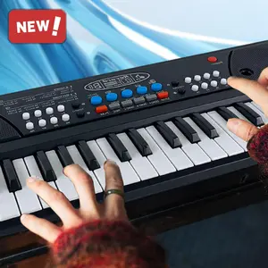 37-key Electric Piano Keyboard, Musical Instrument Gift For Kids, Digital Music Teaching & Learning Toys