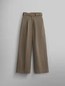 WOMEN'S GURKHA WIDE LEG TROUSER