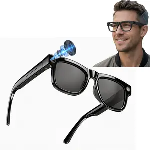 Men's Smart Glasses with 8MP Camera,4GB Memory Build-in(No TF Card Need),Hands-free Video Recording,  290Mah Battery,AI Multi Languages Translation ,Bluetooth Calling ,HiFi Audio ,Music Control, Wearable Tech Glasses, Wireless Glasses
