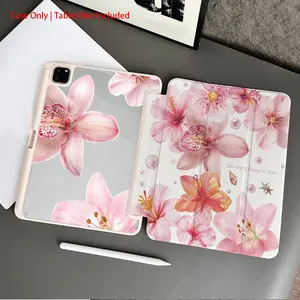 1 Piece Protective Folio Tablet Case, Tablet Protective Cover, with Pen Holder compatible with iPad 10.9/Pro11/10th/iPad7/8/iPad Air 4/5/iPad Pro/iPad Air 13(M3 2025)/iPad Air 11(M3 2025)/iPad 11(A16 2025), Auto Sleep/Wake Function/Tablet Accessories