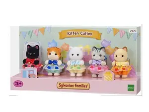 Sylvanian Families Gather! Kitten Cuties 5 Cat Baby Set Calico Critters