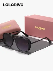 Unisex Plain Color Sunglasses, Trendy Casual Sunglasses for Everyday Use, Fashion Accessories for Outdoor Activities, Rectangle Frame Sunglasses, Rectangular Sunglasses, Modern Trendy Sunglasses