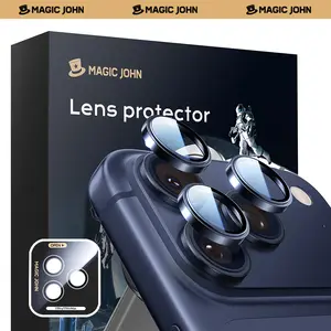 MAGIC JOHN iPhone Ultra Lens Protector 99 Percent Clarity Anti Scratch Easy Installation