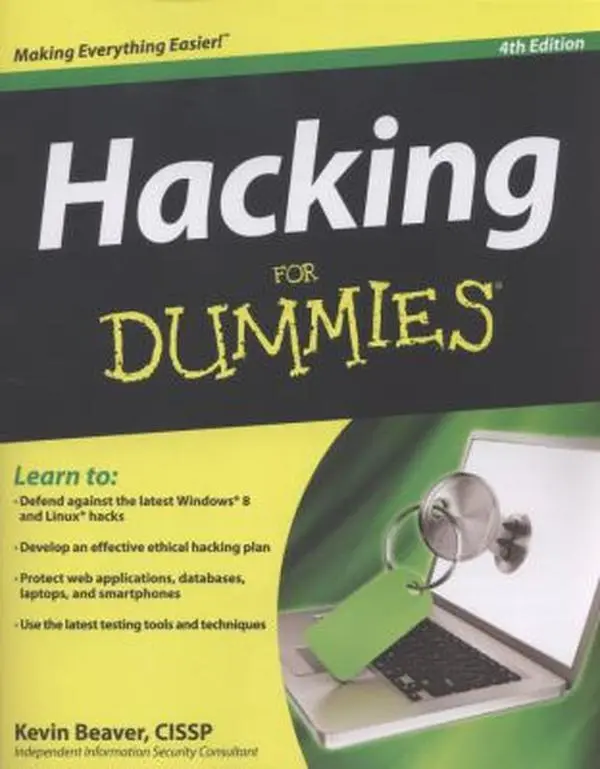 USED Book - Hacking for Dummies by Kevin Beaver (Paperback) - english