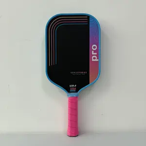 Proton Series Three- Project Flamingo High-Density Performance Foam+ Polypropylene Honeycomb T700 Carbon Fiber Pickleball Paddle