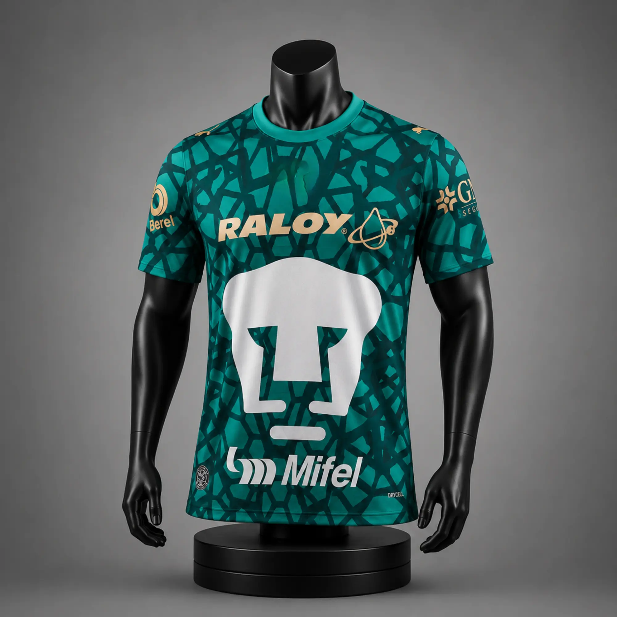 [Hot] - Pumas Unam 2026-27 GK 1 Soccer Jersey - Full Print Logo
