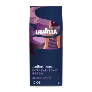 Lavazza Italian Roast Ground Coffee Blend Dark Roast