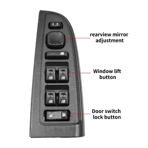 Driver Side Car Window Switch for Chevrolet Gmc Cadillac 2003-2007, Fits Escalade Avalanche Silverado, Oem Number 15883323, Automotive Interior Accessories, Truck Interior Accessories, Car Interior Accessory