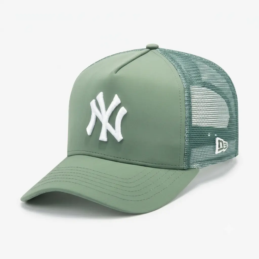 New Era MLB LA Dodgers NY Yankees 9FORTY Adjustable Snapback Mesh Trucker Cap – Baseball Hat for Men Women, Unisex Streetwear Sombrero, Urban Fashion USA 2026, Retro Vintage Sport Look, TikTok Trend