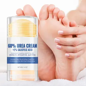 60% Urea Plus 2% Salicylic Acid Exfoliating Foot Cream, Dead Skin Remover for Feet, Moisturizing Intensive Foot Care Cream, Hydrating & Nourishing Foot Care Product for Women & Men, Moisturizing Foot Lotion