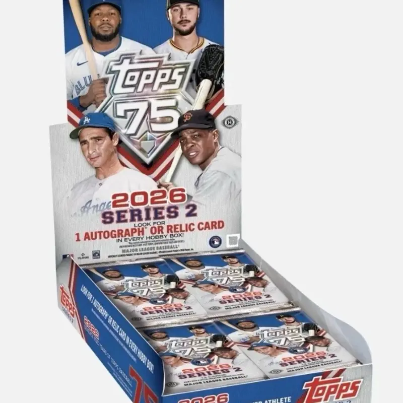 2026 Topps Series 2 Baseball MLB Hobby Box (Single Pack or Box)