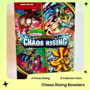 Chaos Rising Booster Bundle - Rip and Ship - Non-Sports Trading Cards - Collectible Trading Cards - Booster Bundle contains Six Chaos Rising Booster Packs
