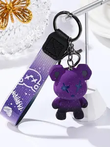 Cute Bear Design, Fashionable Keychain for Women & Men, Trendy All-match Keychain for Birthday Gift, Keychain Kawaii, Stylish Keychain