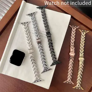 GIROUETTE Fashion Watch Band (Band Only), 1 Count Stylish Watch Band for Women, Replacement Watch Band for Apple Watch Series, Smart Watch Straps