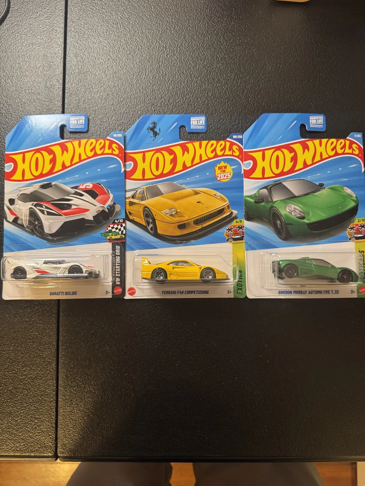 Exotic Mystery Pack - 3 Cars with Exotic theme McLaren, Ferrari, Lamborghini, Aston Martin, Pagani, Bugatti and Maserati