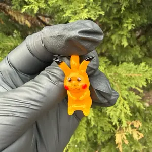 Cartoon Character Glass Pendant - electric type