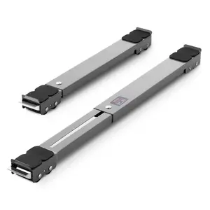 VEVOR Heavy Duty Appliance Rollers, 330 lbs Load Capacity, Furniture Dolly Mobile Roller with Adjustable Base for Washer and Dryer, Extendable Appliance Rollers Easily Move Washing Machines, Gray