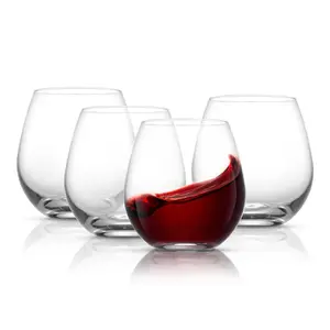 Spirits Stemless Red Wine Glasses, Set of 4 Spirits Stemless Red Wine Glasses, Set of 4